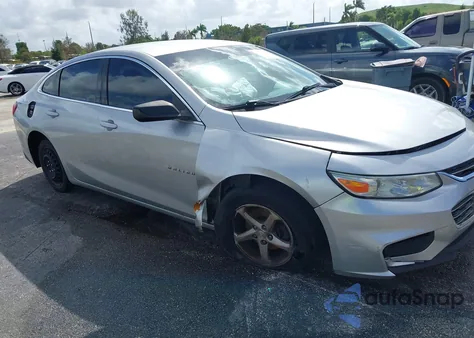 2017 Chevrolet Malibu Ls из США, поврежденный, VIN 1G1ZB5ST2HF239136